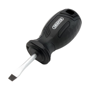 Draper Slotted Hard Grip Screwdriver, 5.5 x 38mm Draper - Town Tools