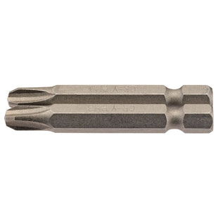 Draper Cross Slot Insert Bit, 1/4" Hex, 50mm Long, No.3 (Pack of 2) 64241 Draper - Town Tools