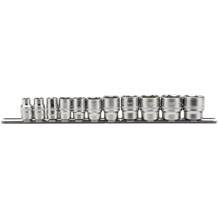 Draper Imperial Socket Set on a Metal Rail, 3/8" Sq. Dr. (11 Piece) 16493 Draper - Town Tools