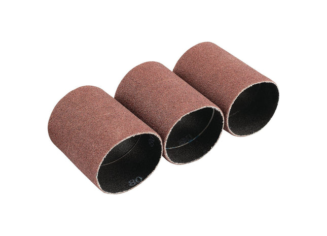 Draper Aluminium Oxide Sanding Sleeves, 45 x 60mm, 80 Grit (Pack of 3) 93353 Draper - Town Tools