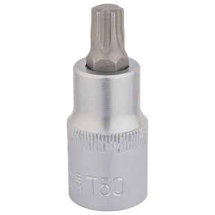 Draper TX-STAR Socket Bit, 1/2" Sq. Dr., T50 x 55mm 16317 Draper - Town Tools
