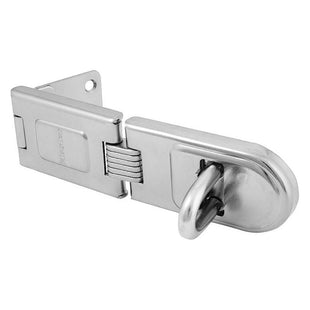 Master Lock Wrought Steel Single Hinged Hasp 200mm Master Lock - RockBottom Northampton