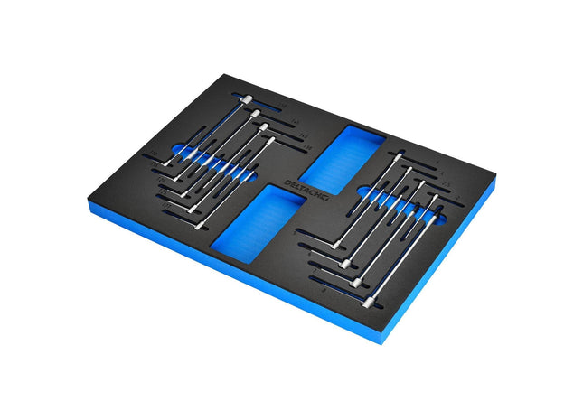 Draper Bunker Torx and Hex T-Key Set in EVA Foam Inlay (17 Piece) Draper - Town Tools