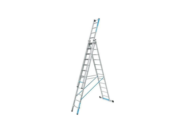 Zarges Skymaster Plus X Combination Ladder 3-Part 3 x 12 Rungs Zarges - RockBottom Northampton