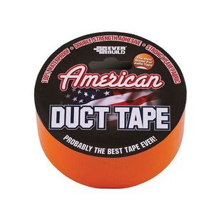 Everbuild Sika American Duct Tape 50mm x 25m Orange Everbuild Sika - RockBottom Northamptin