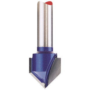 Draper TCT Router Bit, 1/4" Groove, 12.7mm x 90° Draper - Town Tools