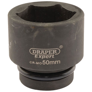 Draper Expert HI-TORQ 6 Point Impact Socket, 1" Sq. Dr., 50mm 05125 Draper - Town Tools