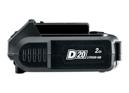 Draper D20 20V Brushless Impact Wrench, 1/2" Sq. Dr., 250Nm, 2 x 2.0Ah Batteries Draper - Town Tools