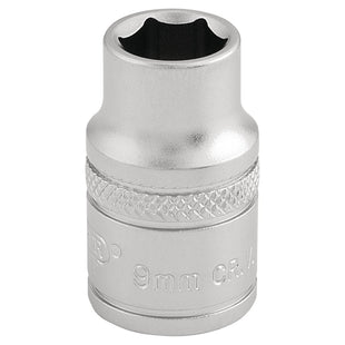 Draper 6 Point Metric Socket, 3/8" Sq. Dr., 9mm 16534 Draper - Town Tools