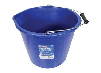 Faithfull Builder's Industrial Bucket 14 litre (3 gallon) - Blue Faithfull - RockBottom Northampton