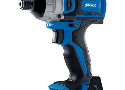 Draper D20 20V Brushless Impact Driver, 1/4" Hex., 180Nm (Sold Bare) 55375 Draper - Town Tools