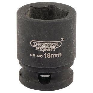 Draper Expert HI-TORQ 6 Point Impact Socket, 3/8" Sq. Dr., 16mm Draper - Town Tools