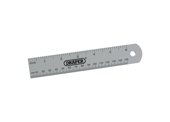 Draper Aluminium Rule, 152mm/6" 52396 Draper - Town Tools