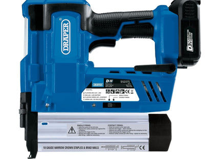 Draper D20 20V Nailer/Stapler (Sold Bare) 55740 Draper - Town Tools
