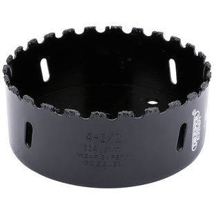 Draper Tungsten Carbide Grit Hole Saw, 114mm 34969 Draper - Town Tools
