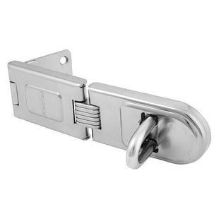 Master Lock Wrought Steel Single Hinged Hasp 160mm Master Lock - RockBottom Northampton