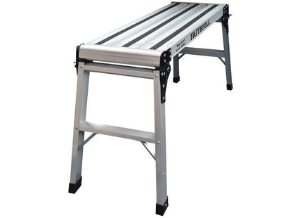 Faithfull Fold Away Step Up Aluminium L100 x H52 x W30cm Faithfull - RockBottom Northampton