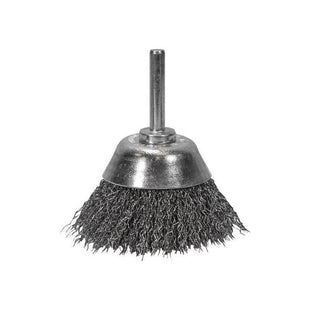 Faithfull Wire Cup Brush 75mm x 6mm Shank, 0.30mm Wire Faithfull - RockBottom Northampton