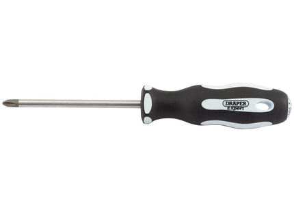 Draper Cross Slot Soft Grip Screwdriver, No.2 x 100mm 34992 Draper - Town Tools