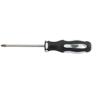Draper Cross Slot Soft Grip Screwdriver, No.2 x 100mm 34992 Draper - Town Tools