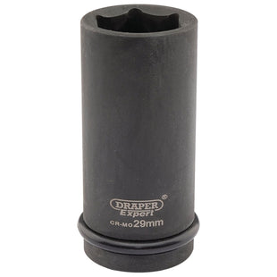 Draper Expert HI-TORQ 6 Point Deep Impact Socket, 3/4" Sq. Dr., 29mm Draper - Town Tools