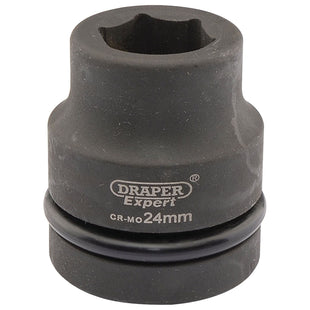 Draper Expert HI-TORQ 6 Point Impact Socket, 1" Sq. Dr., 24mm 05105 Draper - Town Tools