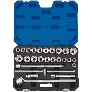 Draper Combined MM/AF Socket Set, 3/4" Sq. Dr. (26 Piece) 16484 Draper - Town Tools
