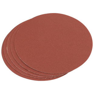 Draper Aluminium Oxide Sanding Discs, 150mm, 60 Grit (Pack of 5) 83861 Draper - Town Tools