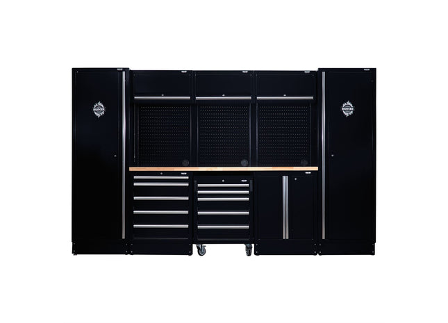 Draper BUNKER Modular Storage Combo with Hardwood Worktop (16 Piece) 04398 Draper - Town Tools