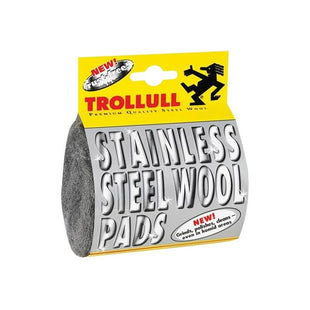 Trollull Stainless Steel Wool Pads (Pack 2) Trollull - RockBottom Northampton