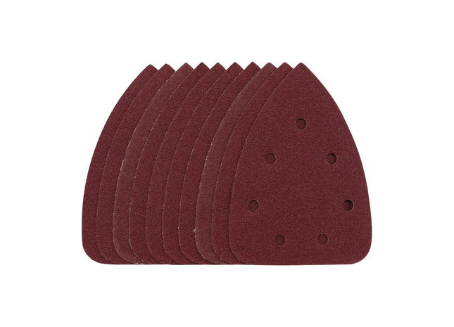 Draper Detail Sanding Sheets with Hook and Loop, 140mm, 80 Grit, SSD6 (Pack of 1 Draper - Town Tools