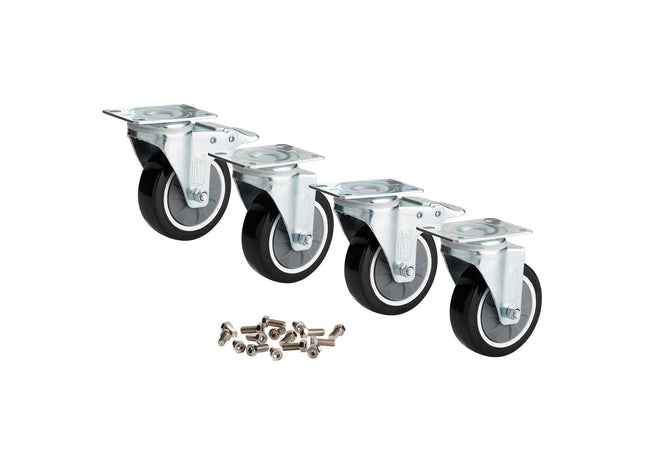 Draper Bunker 4 Piece Castor Wheel Set Draper - Town Tools