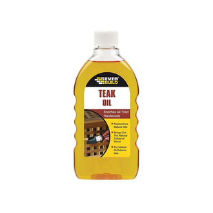 Everbuild Sika Teak Oil 500ml Everbuild Sika - RockBottom Northamptin