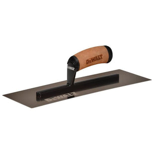 Dewalt Drywall Curved Gold Stainless Steel Finishing Trowel 14in DEWALT Drywall - RockBottom Northampton
