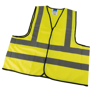 Draper High Visibility Traffic Waistcoat to EN471 Class 2L, Extra Large 73742 Draper - Town Tools