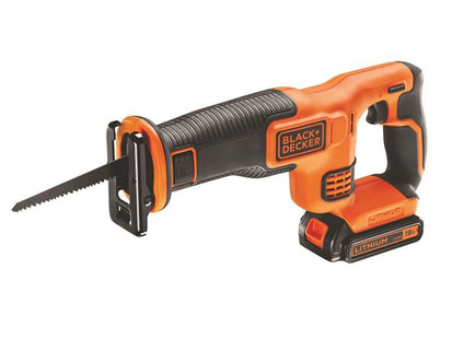 BLACK + DECKER BDCR18C1 Reciprocating Saw 18V 1 x 1.5Ah Li-ion BLACK + DECKER - RockBottom Northampton