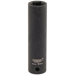 Draper Expert HI-TORQ 6 Point Deep Impact Socket, 1/4" Sq. Dr., 9mm Draper - Town Tools