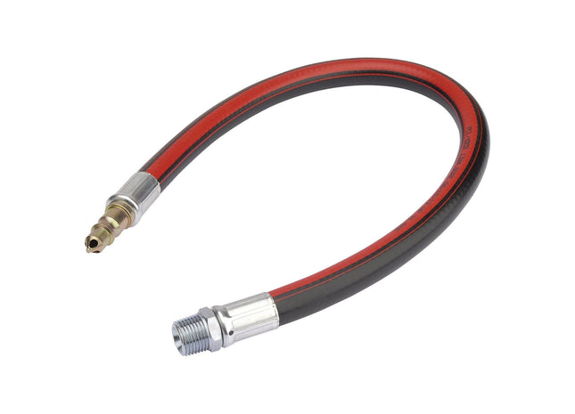 Draper Air Line Whip Hose, 600mm, 1/2" BSP 54440 Draper - Town Tools