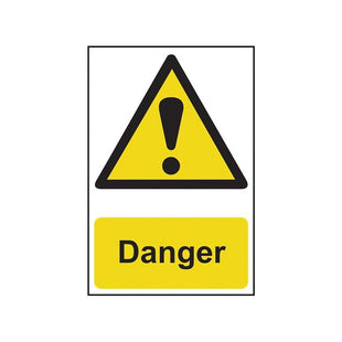 Scan Danger - PVC Sign 200 x 300mm Scan - RockBottom Nothampton