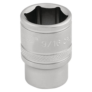 Draper 6 Point Imperial Socket, 3/8" Sq. Dr., 9/16" 16571 Draper - Town Tools