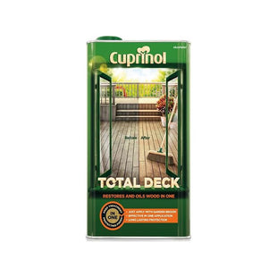 Cuprinol Total Deck Restore & Oil Wood Clear 5 litre Cuprinol - RockBottom Northampton
