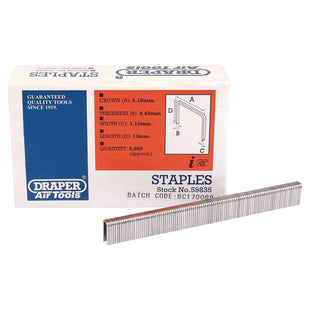 Draper Staples, 13mm (5000) 59835 Draper - Town Tools