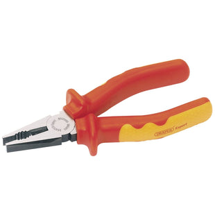 Draper VDE Approved Fully Insulated Combination Pliers, 160mm 69170 Draper - Town Tools