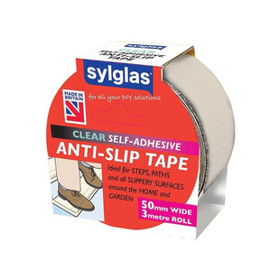 Sylglas Anti-Slip Tape 50mm x 3m Clear Sylglas - RockBottom Nothampton