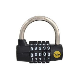 Yale Locks Standard Security Combination Padlock 48mm Yale Locks - RockBottom Northampton