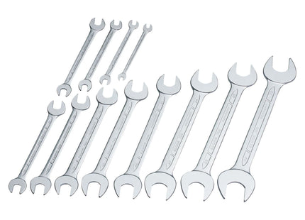 Draper Long Metric Open End Spanner Set (12 Piece) 01276 Draper - Town Tools