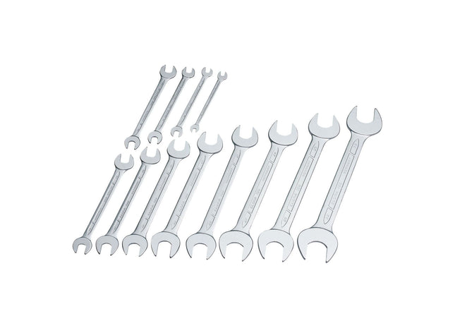 Draper Long Metric Open End Spanner Set (12 Piece) 01276 Draper - Town Tools
