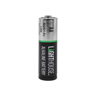 Lighthouse AA LR6 Alkaline Batteries 2400 mAh (Pack 24) Lighthouse - RockBottom Northampton