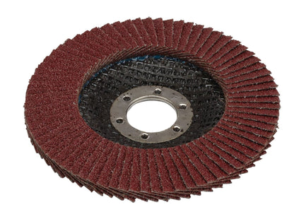 Draper Aluminium Oxide Flap Disc, 115 x 22.23mm, 60 Grit 82360 Draper - Town Tools