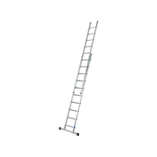 Zarges Everest 2DE Extension Ladder 2-Part D-Rungs 2 x 10 Zarges - RockBottom Northampton